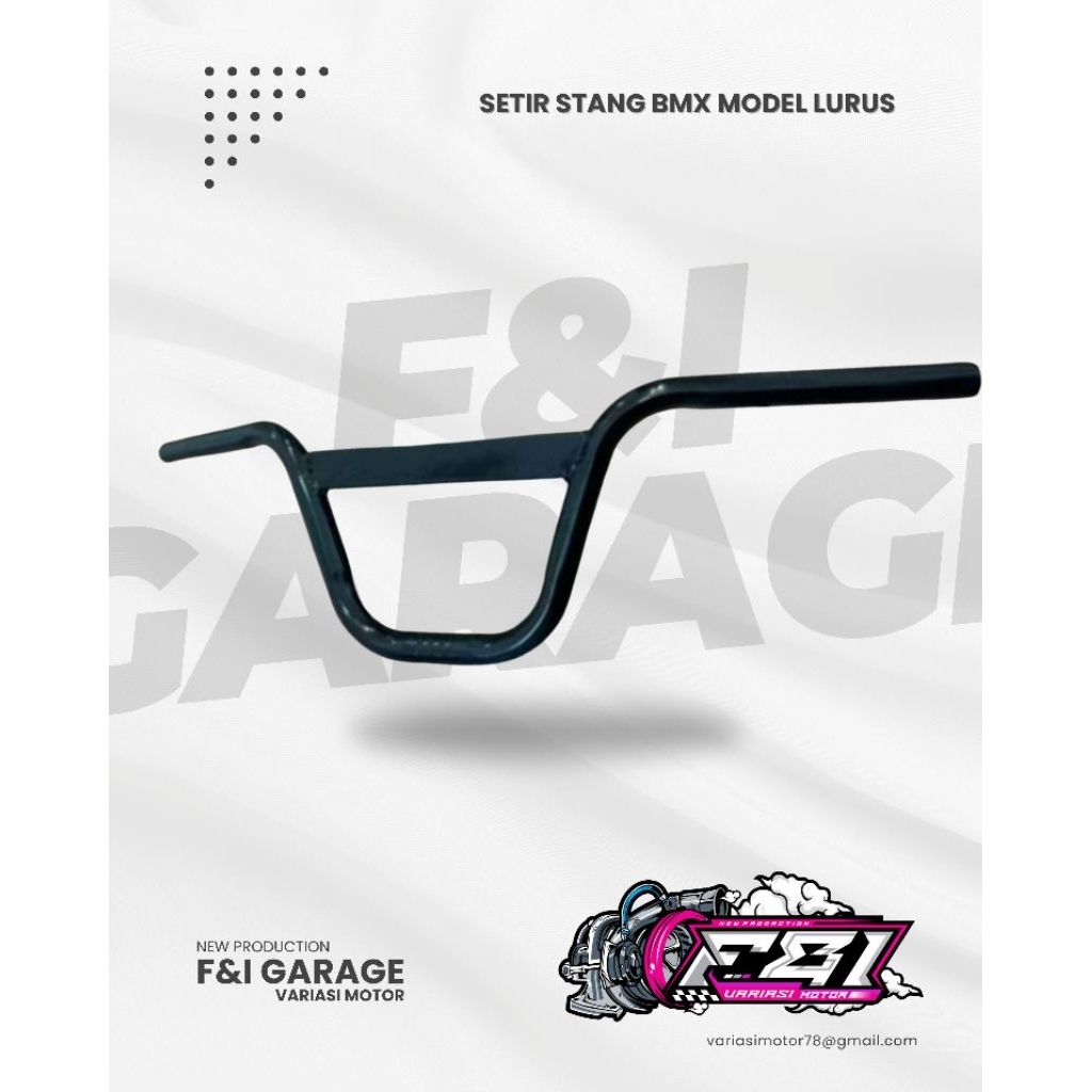 SETIR STANG SEPEDA BMX OVAL L3 SEPEDA BMX MODEL LURUS KOTAK