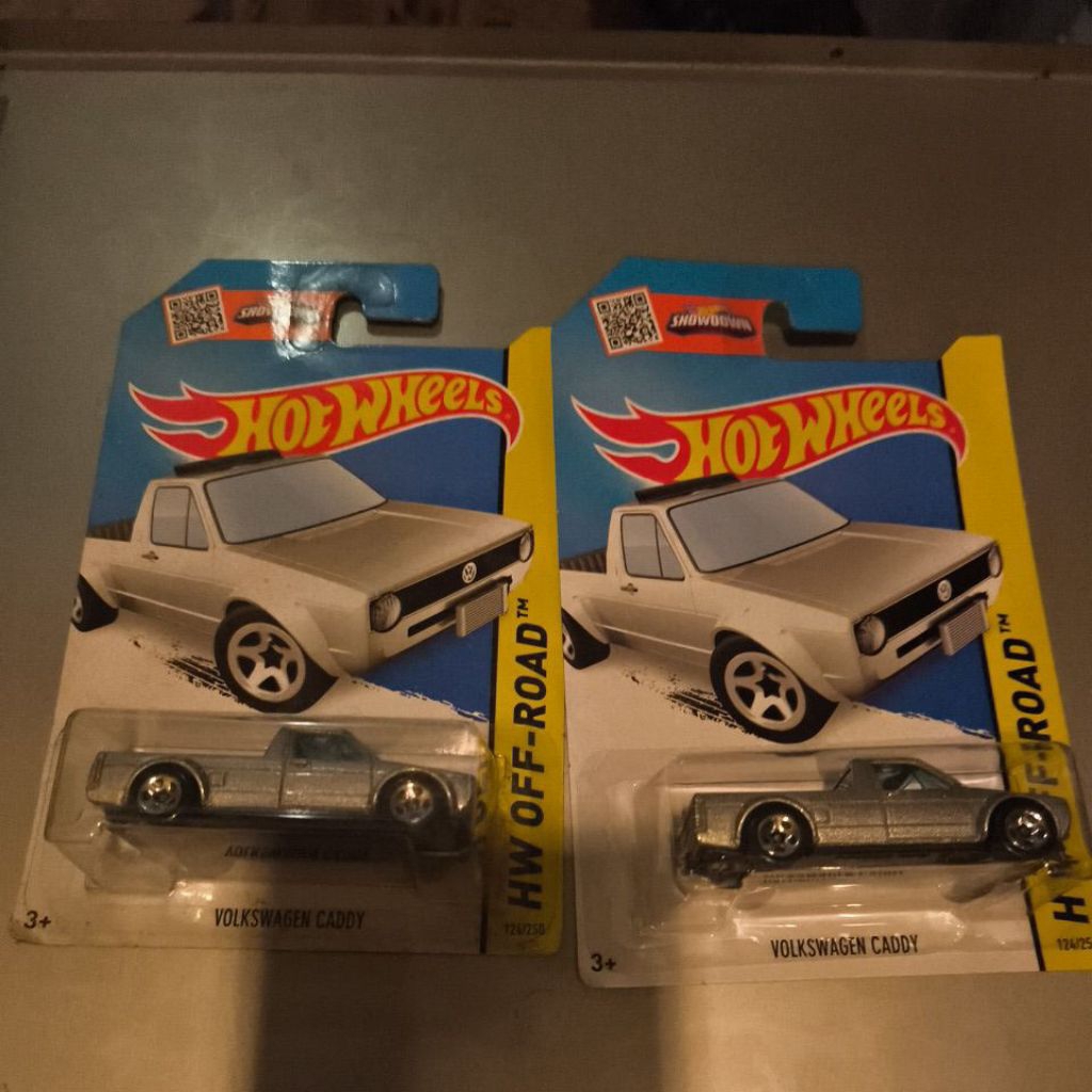 Hot Wheels VW Caddy Silver Volkswagen HW Off Road 2014