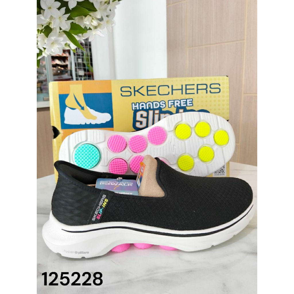 promo Sepatu Skechers Wanita - GO WALK 7_DALAY - 125228 - Skechers Original murahh
