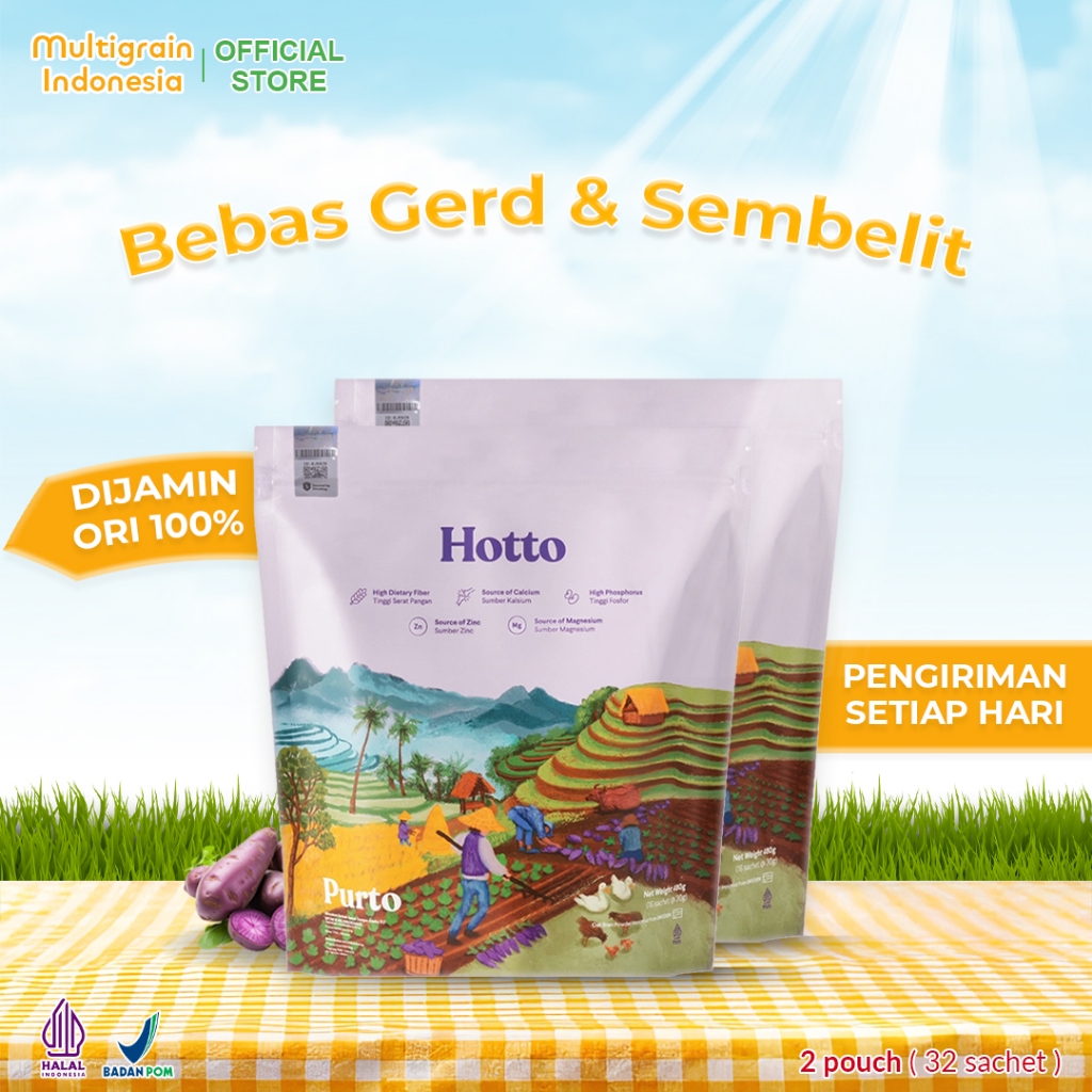 

Hotto Purto Multigrain with Purple Potato 2 Pouch