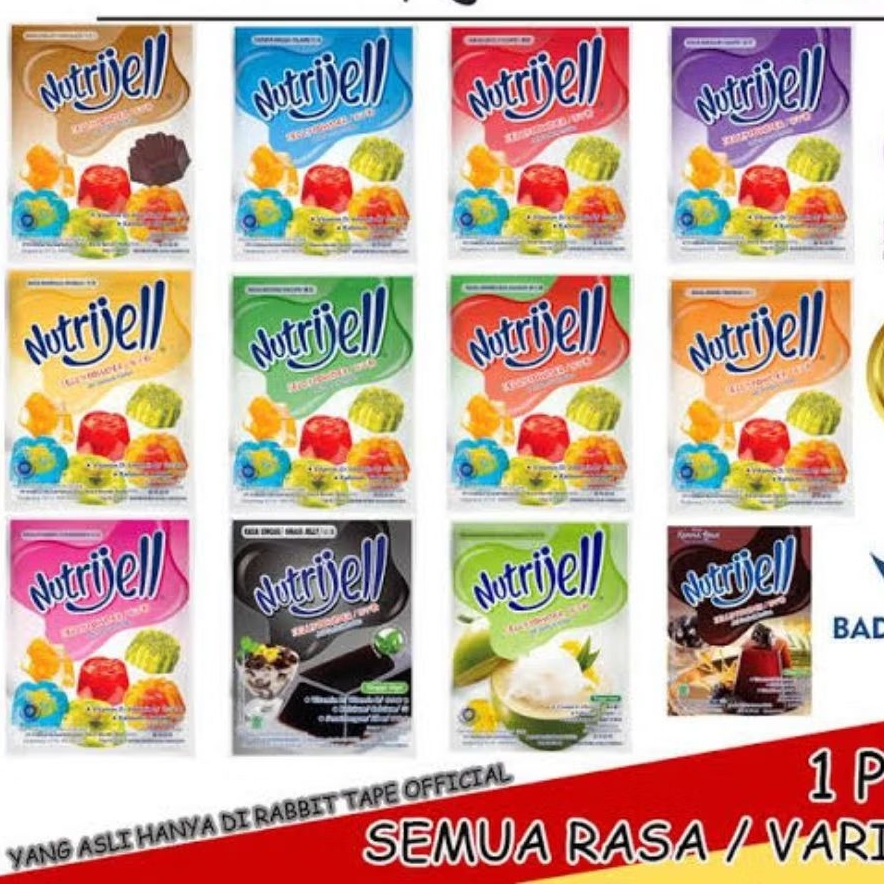 

NUTRIJELL EKONOMIS SACHET 10G