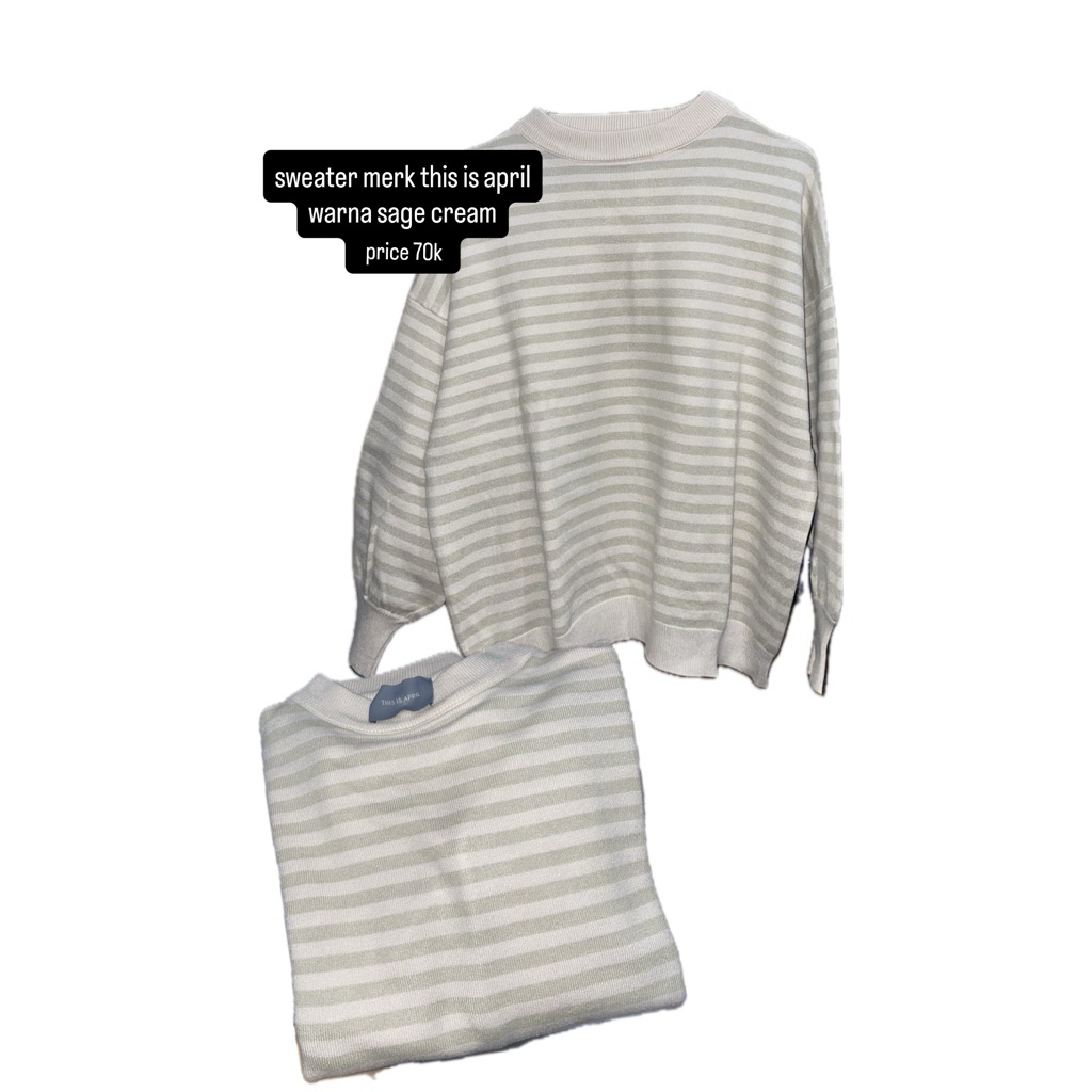 Sweater This is April