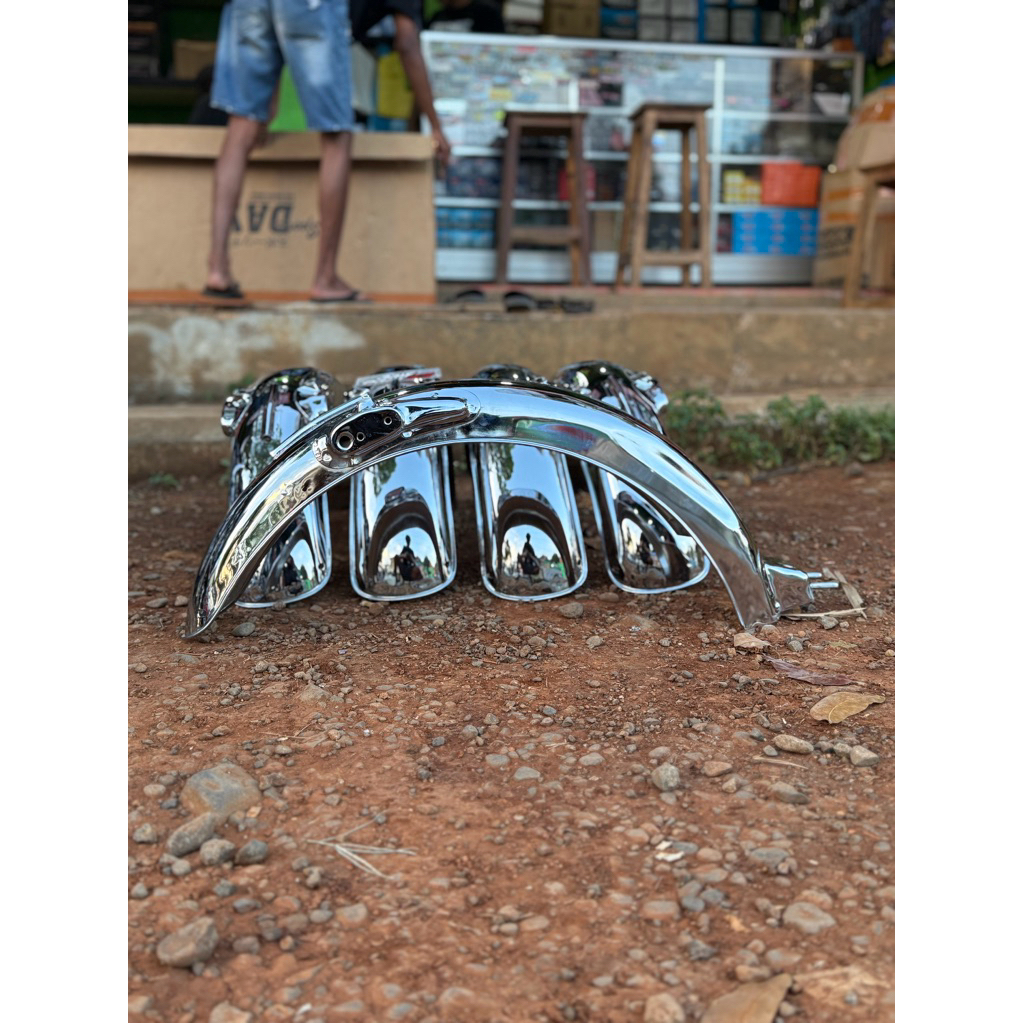 slebor pres nganjuk crom slebor pres cb125 US nganjukan crom detail original crom mulus