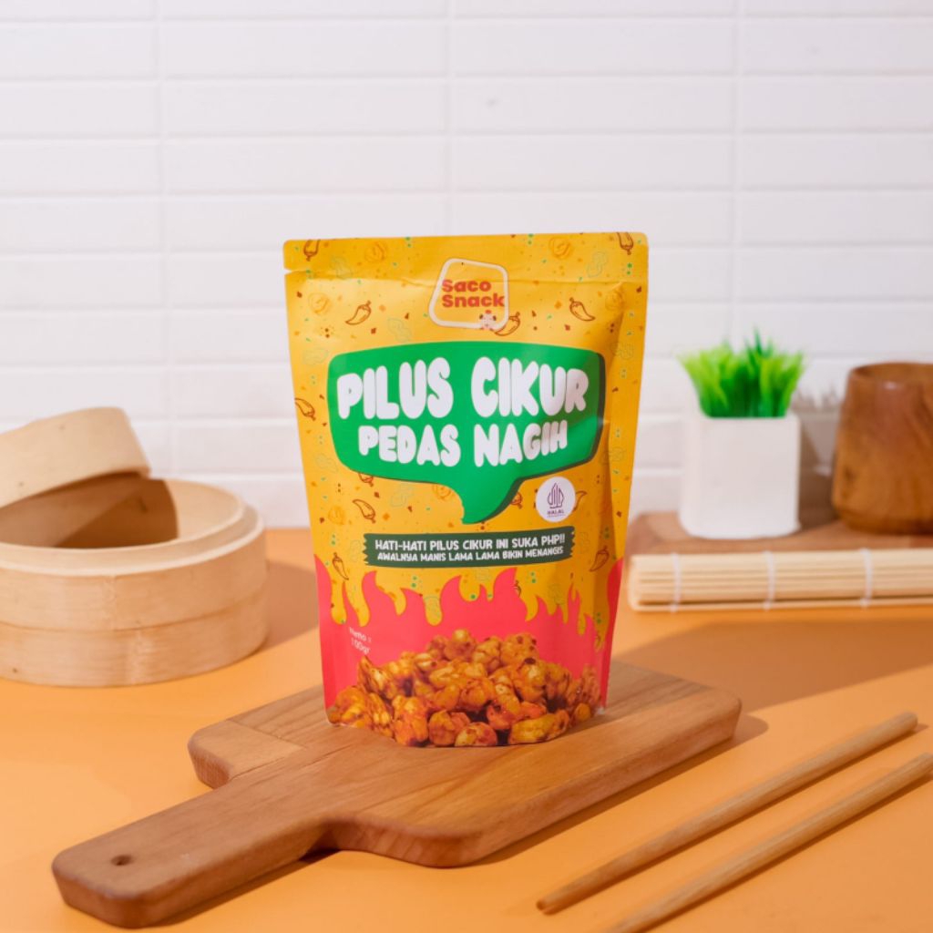 

Pilus Cikur Pedas Nagih / Snack Viral / Pilus Cikur Kekinian