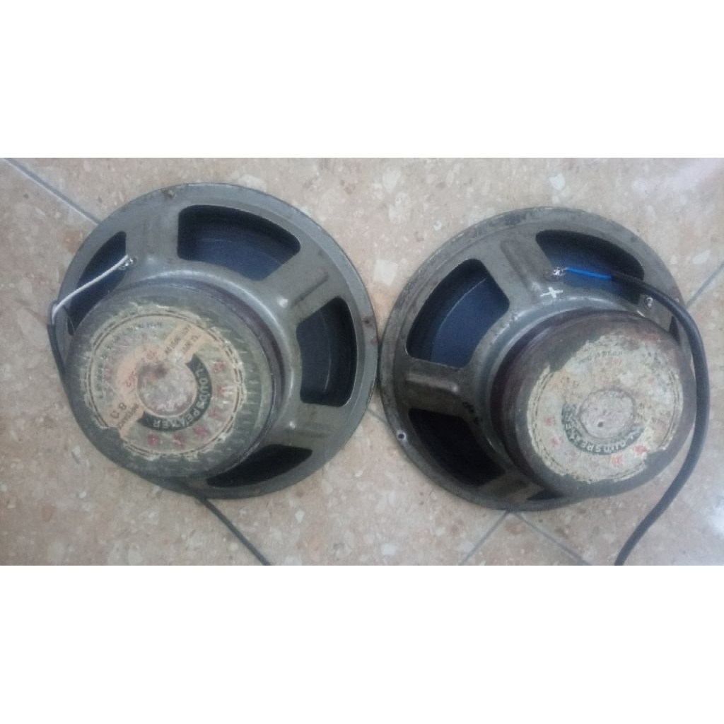 sepasang 2unit speaker RRT 10inch