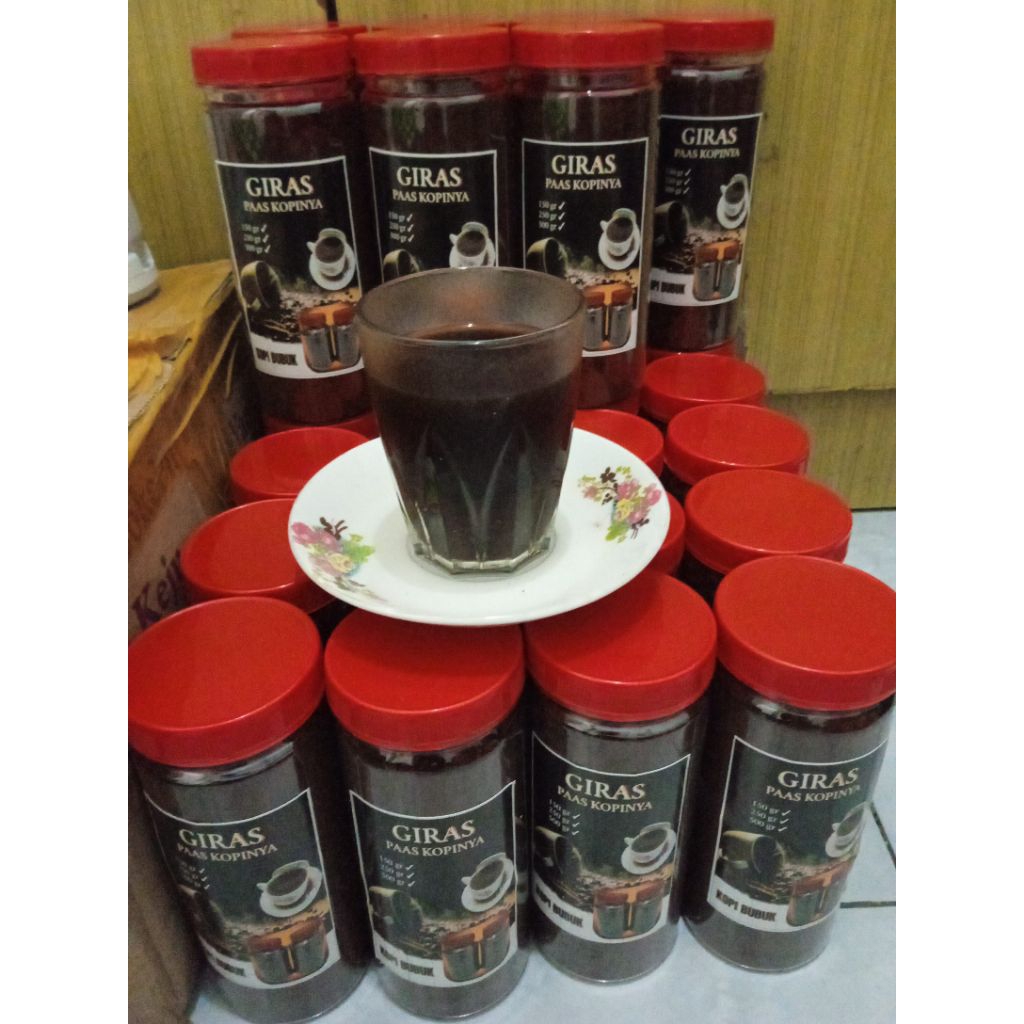 

kopi Giras kemasan toples 250 gr ( 2 Toples )