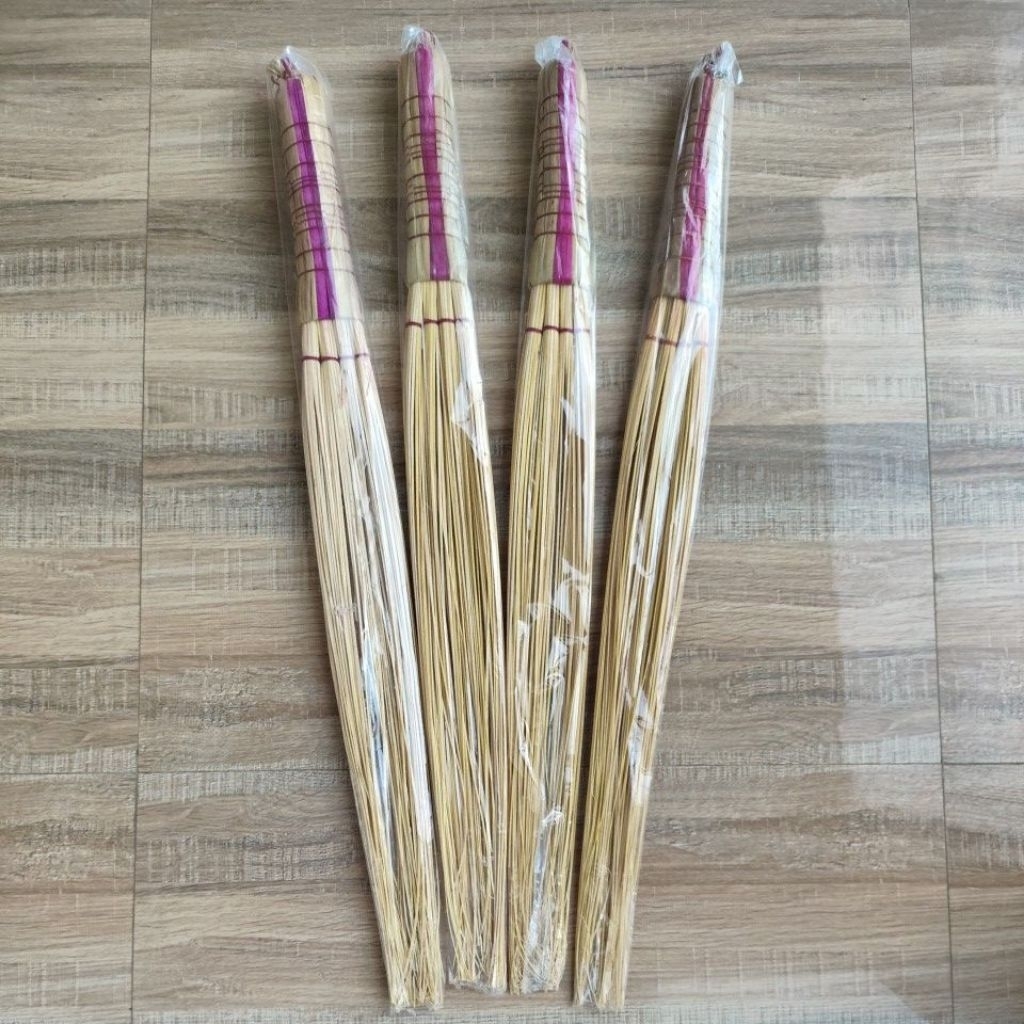 GROSIR Sapu lidi tebah kasur murah,sapu lidi kasur gagang Enceng gondok, Sapu Seblak Sofa