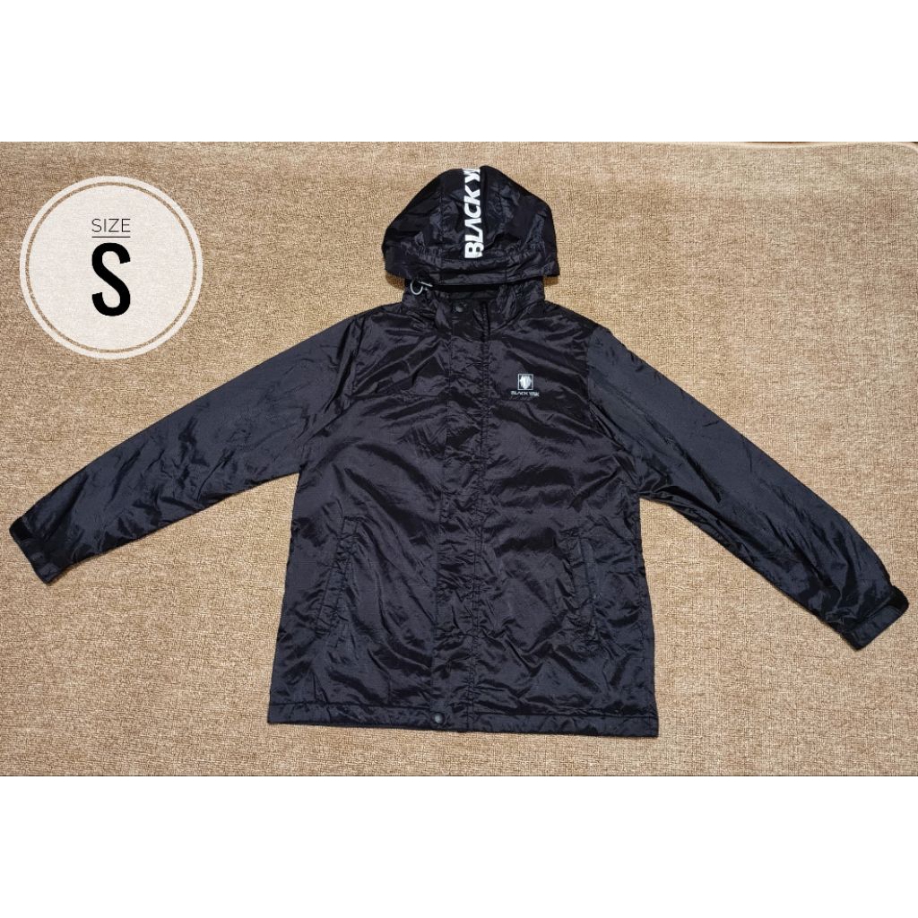 JAKET OUTDOOR HOODIE BLACKYAK SIZE S