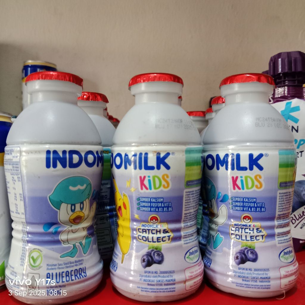 

Indomilk Kids Rasa Blueberry 190ml