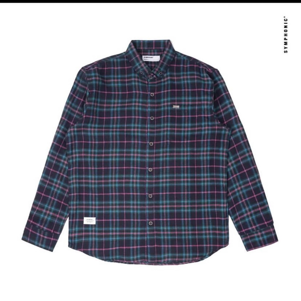 SYMPHONIC - KEMEJA FLANEL - KEMEJA KAMPUS - ORIGINAL
