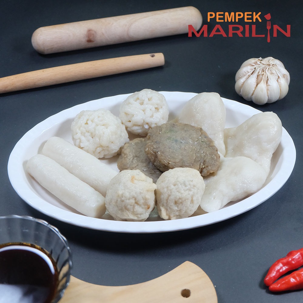 

Pempek Palembang Pempek MIX Isi 20 Pcs Pempek + cuko