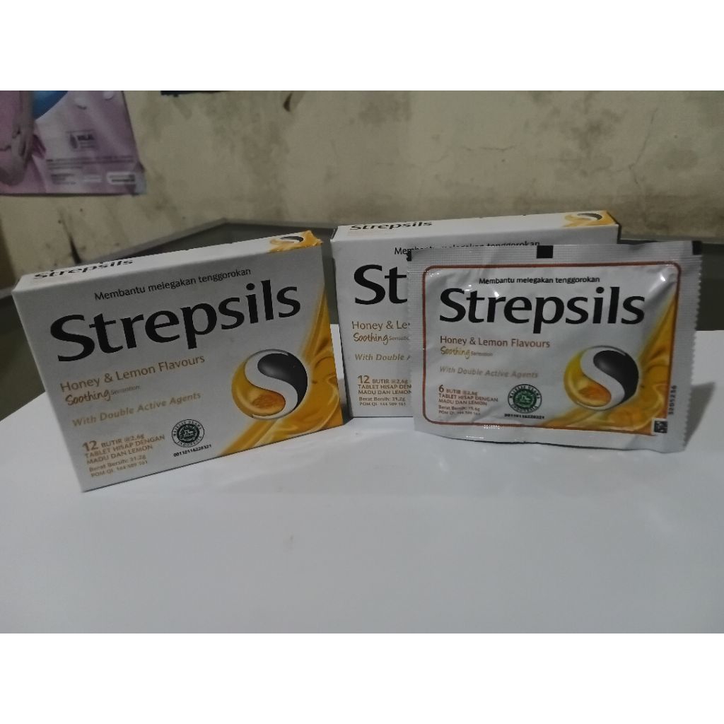 

Strepsils Honey Lemon