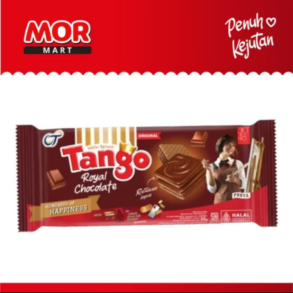 

TANGO BISKUIT WAFER ROYAL CHOCOLATE 35GR