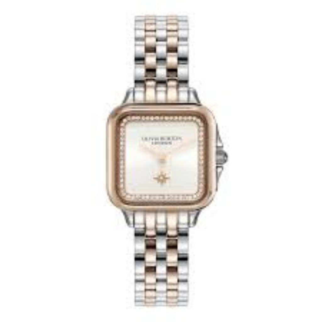 Olivia Burton
5.0
3
Olivia Burton 28mm Grosvenor Silver White & Two Tone Bracelet Watch - 24000125
