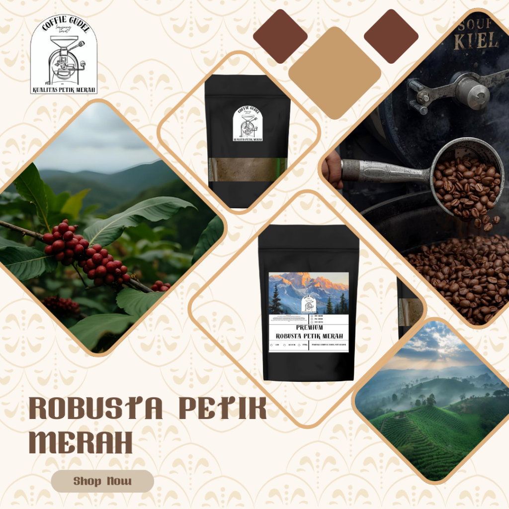 ROBUSTA PETIK MERAH LAMPUNG (BUBUK HALUS)