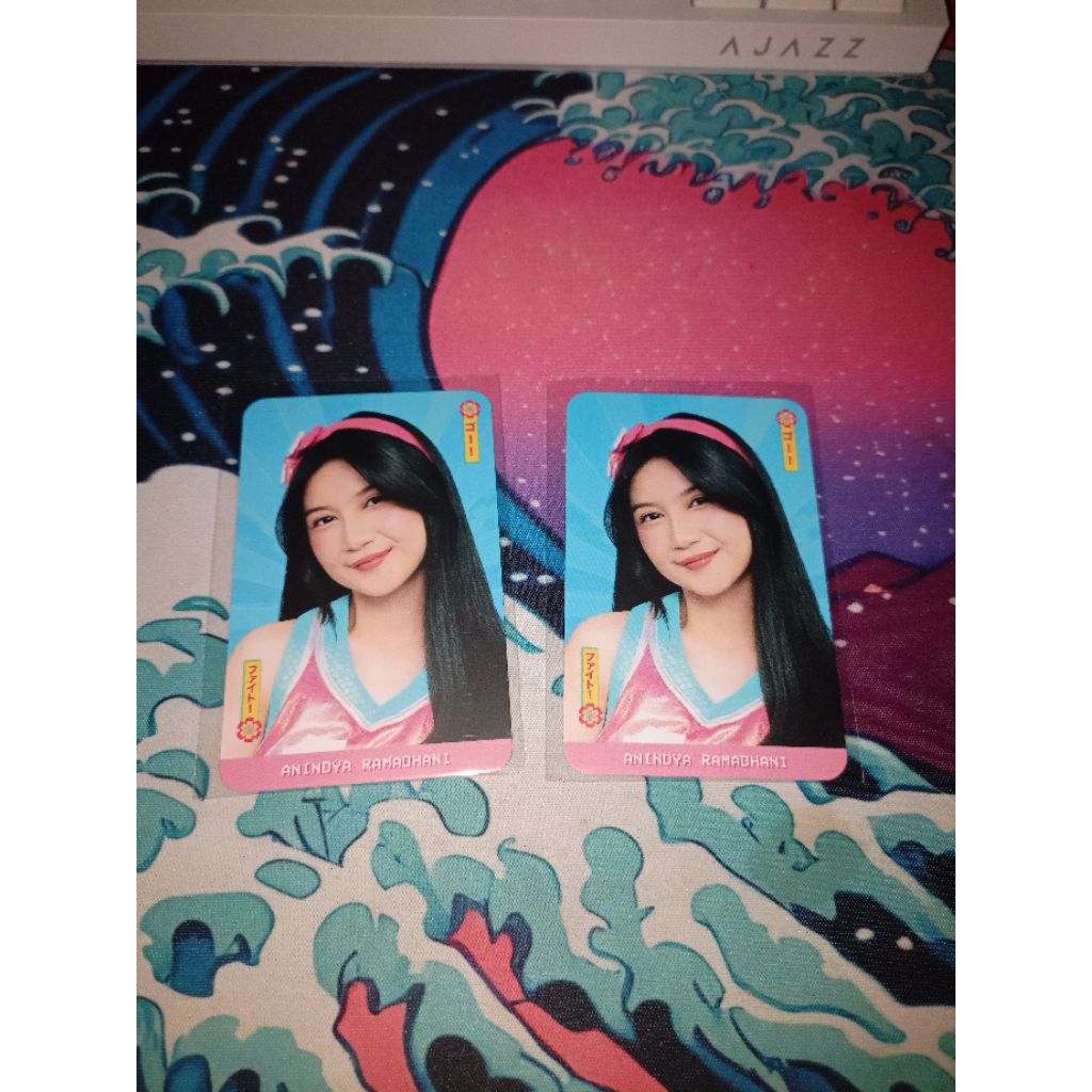 Photocard JKT48 ANINDYA GO AND FIGHT