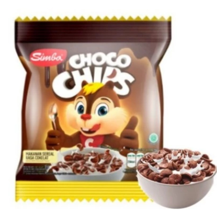 

SIMBA SEREAL CHOCO CHIPS COKLAT SNACK CEREAL CHOCOCHIPS KEMASAN MINI MAKANAN