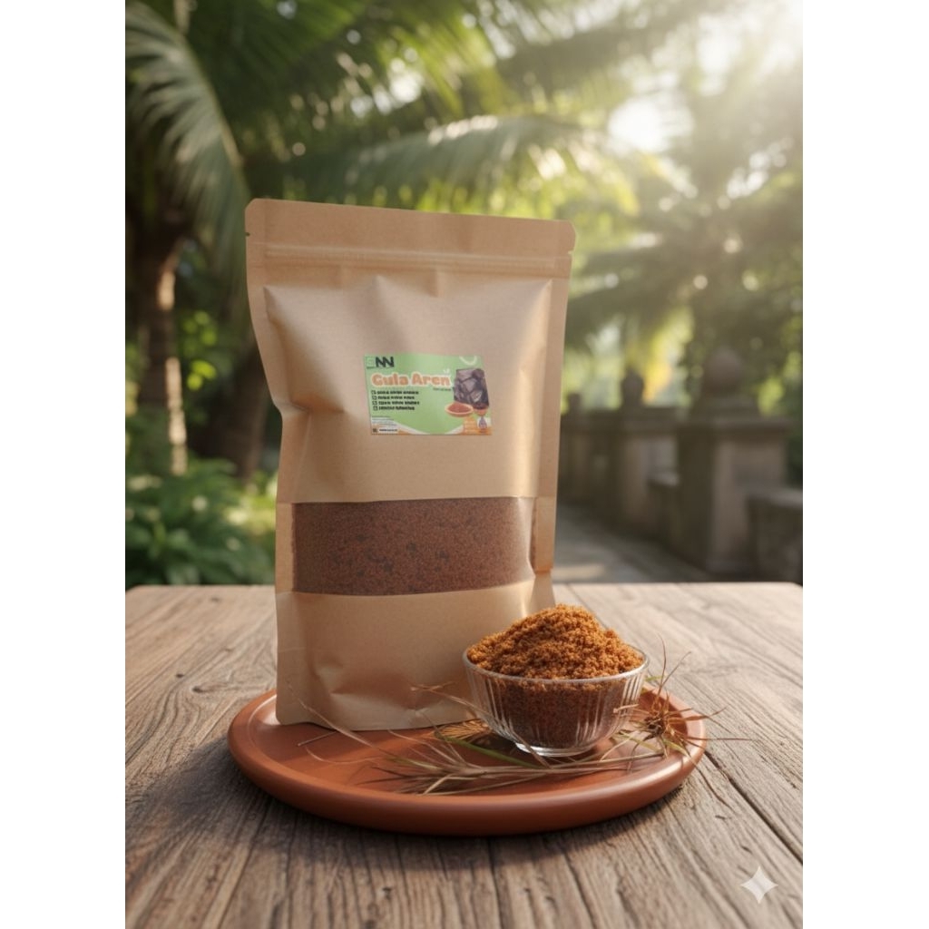 

Gula Aren Semut 1000gram, Gula Kawung, Palm Sugar 100% Alami