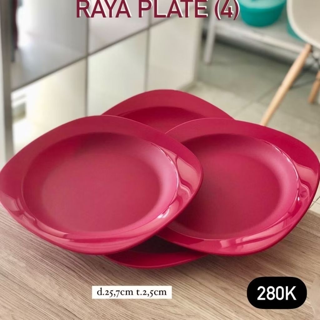 Plate Piring ori Tupperware