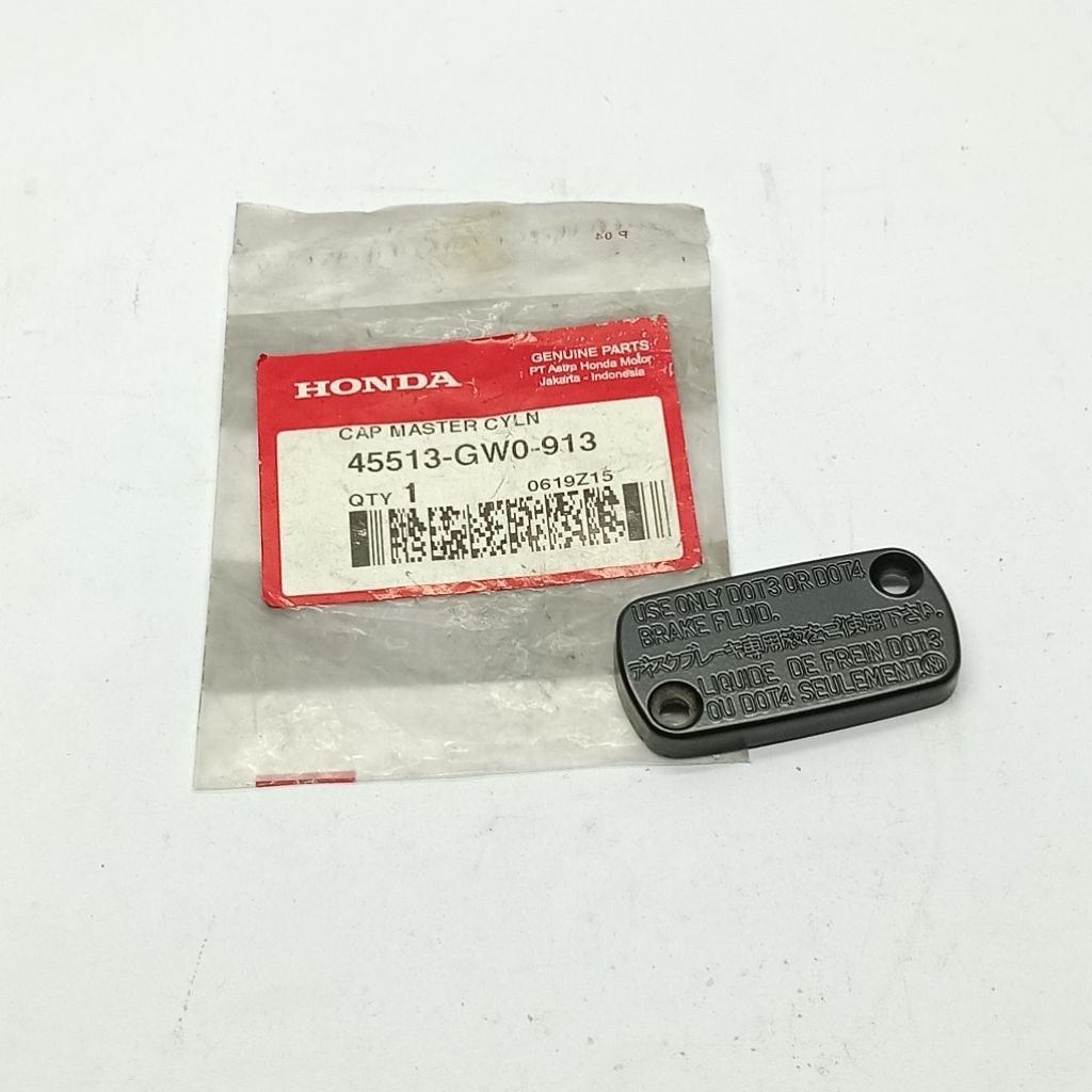 Tutup Master Rem Tutup Minyak Rem Atas Beat Karisma Supra X 125 Vario Revo 100 110 45513-GW0-913 Ori