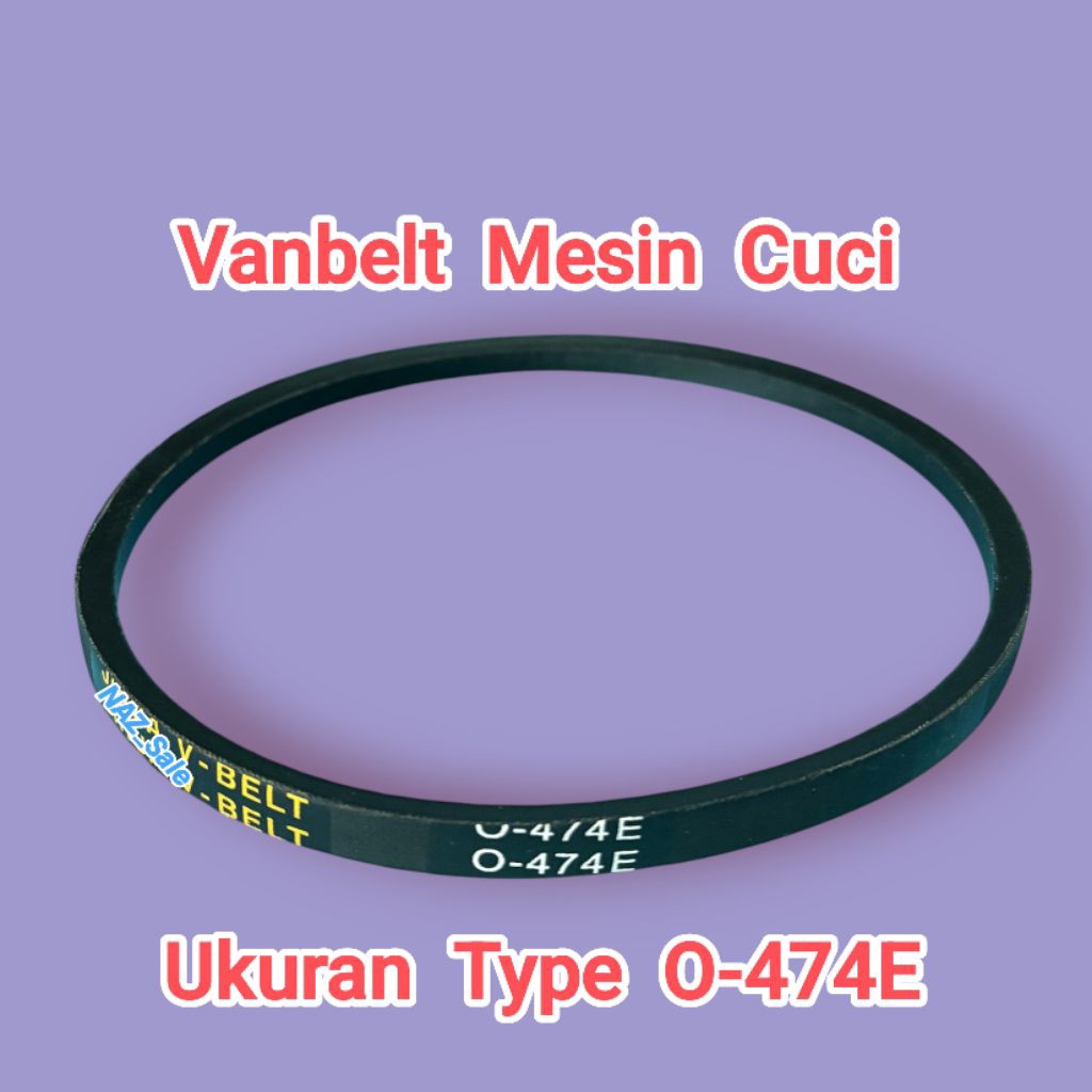 O-474E | Vanbelt Mesin Cuci | V-Belt Mesin Cuci | Belt Mesin Cuci | FanBelt Mesin Cuci O-474E | Vanb
