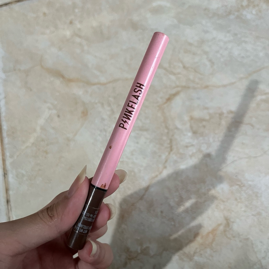 (preloved) pinkflash OhMyLine waterproof easy eyeliner pen E01-B02 Brown