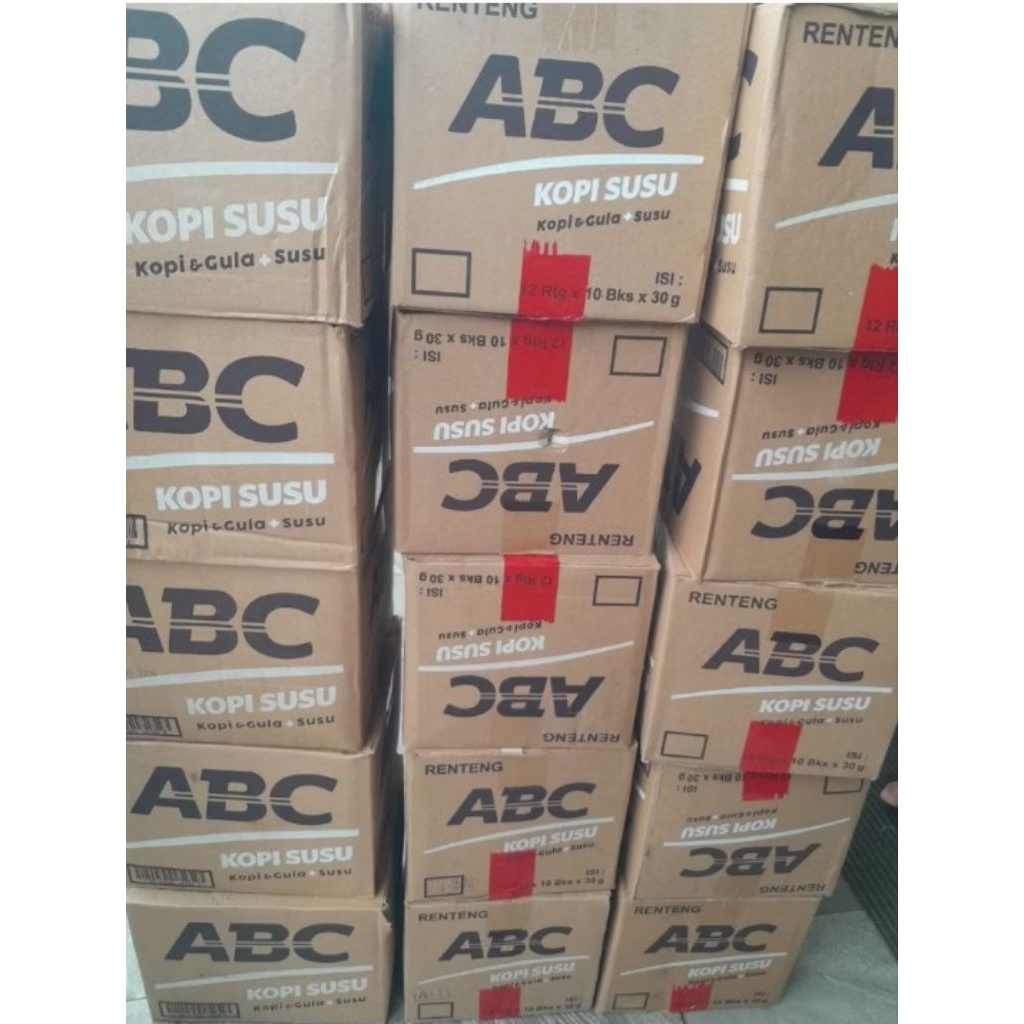 kopi abc susu 1dus 120 sachet