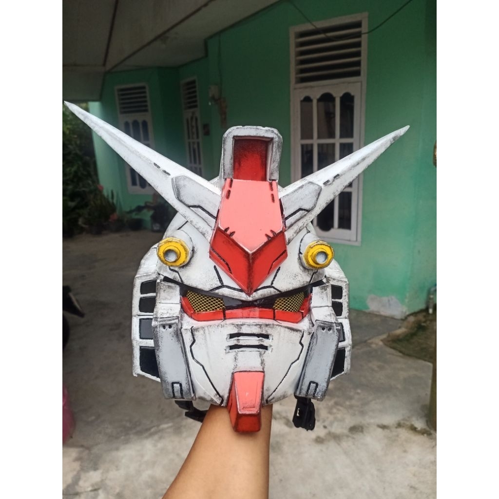 Helm cosplay gundam RX78