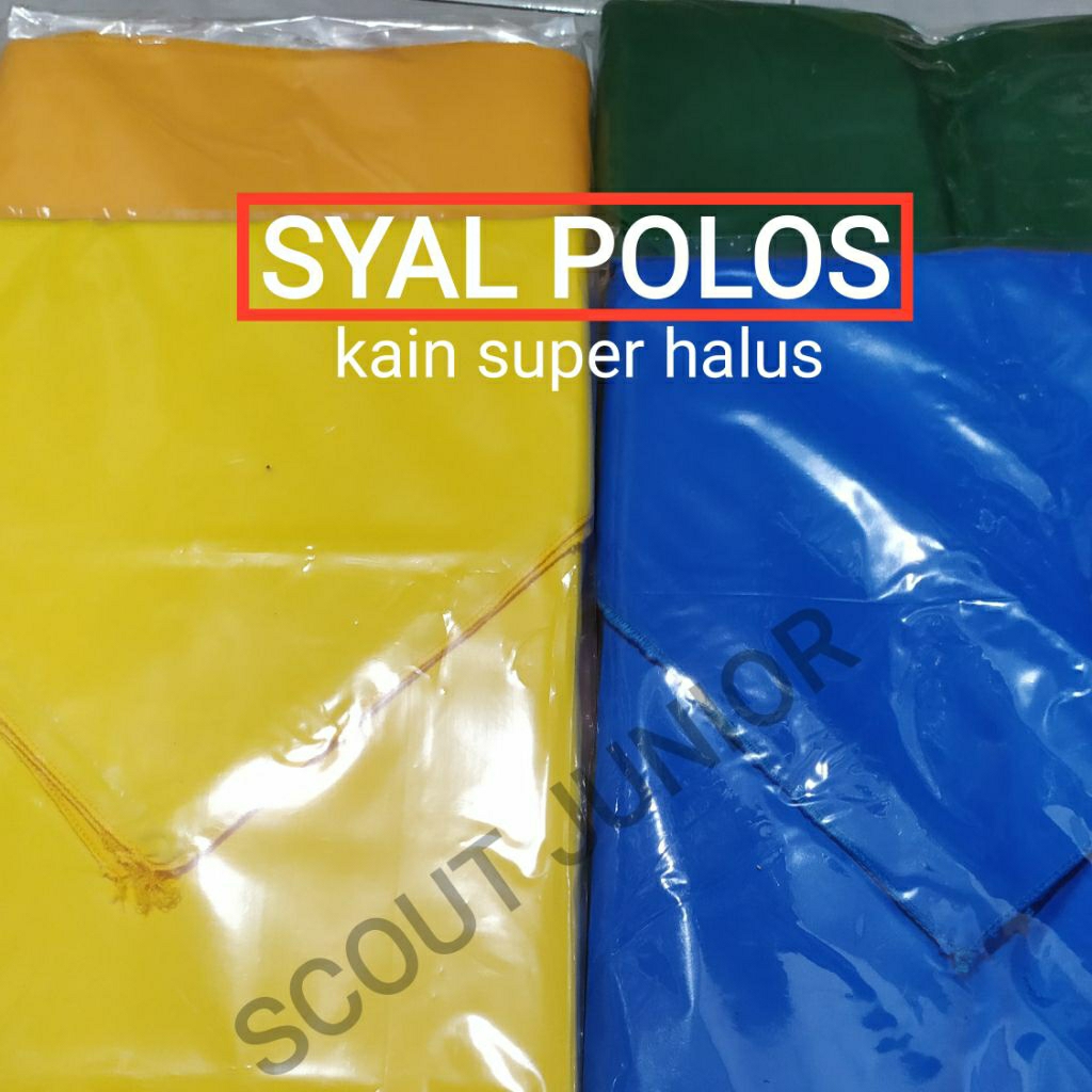 KAIN POLOS WARNA - MITELA WARNA SUPER HALUS - SLAYER  KAIN POLOS - SYAL POLOS ( BIJIAN)