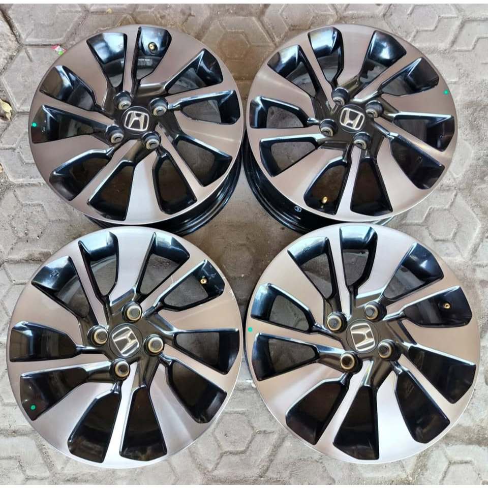 VELG MOBIL ORI STD BRIO RS RING 15 LEBAR 6 LUBANG BAUT PCD 4X100 ET53 PELEK