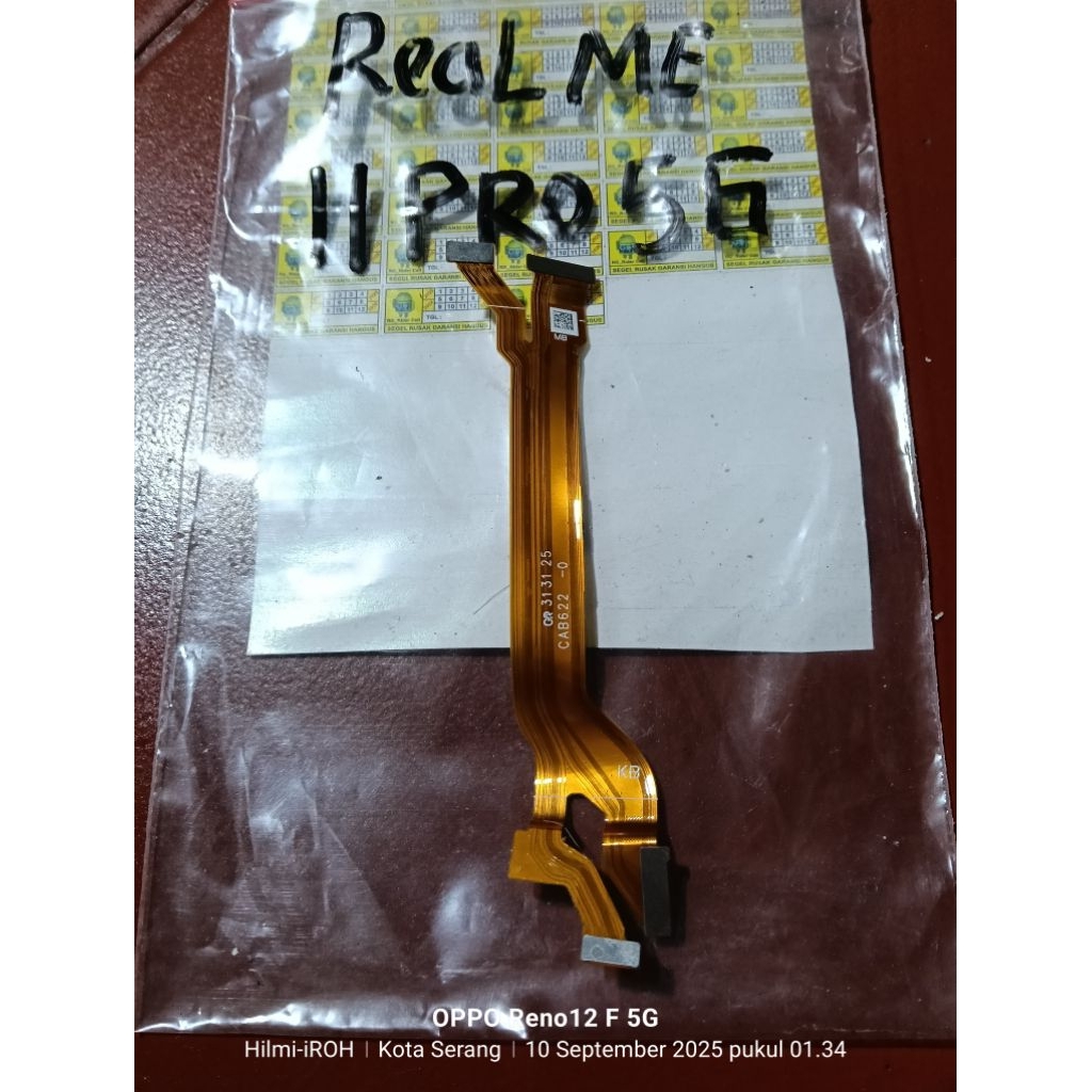 flexible penghubung board lcd bawah realme 11 pro 5G ori copotan