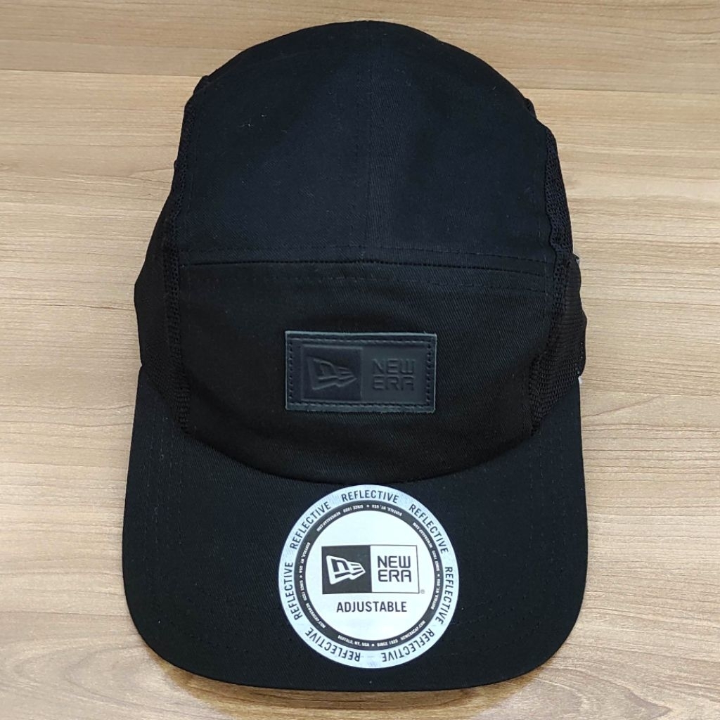 Topi NEW ERA Dark 90s Cap Black Camper Original *LIMITED