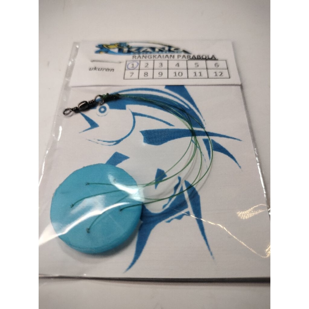 rangkaian pancing ombyok / parabola