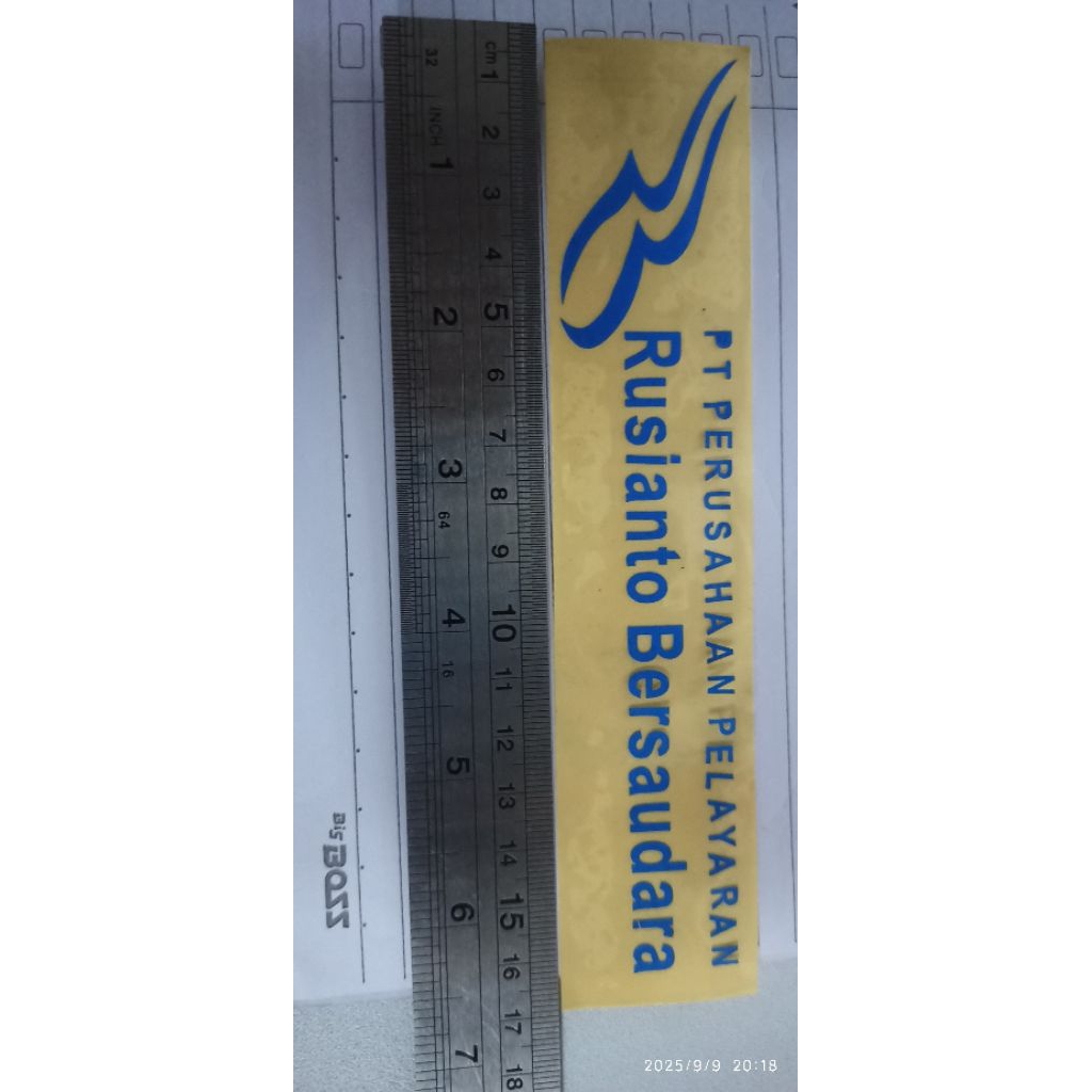 

Cutting Stiker Perusahaan Custom_F