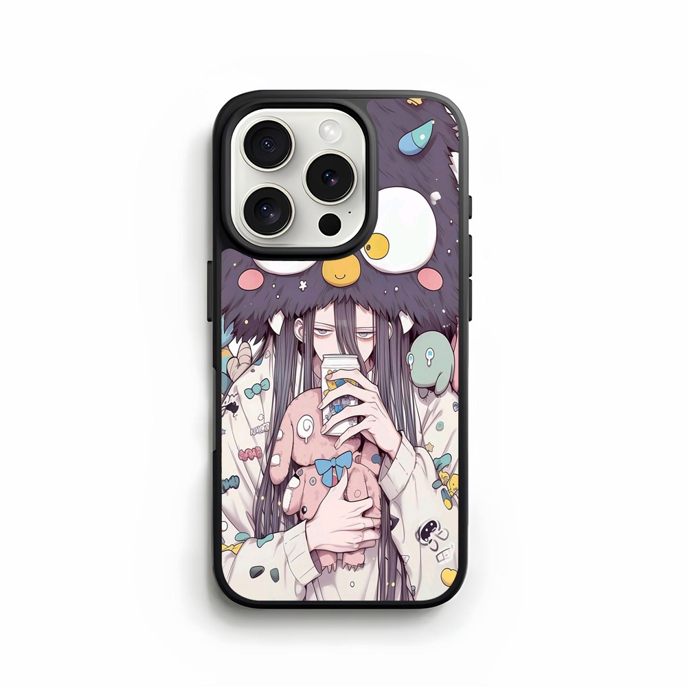Case Casing Softcase iphone 17 16 15 14 13 12 11 Pro Air Max Mini Plus X Xs Max XR Yami Kawaii