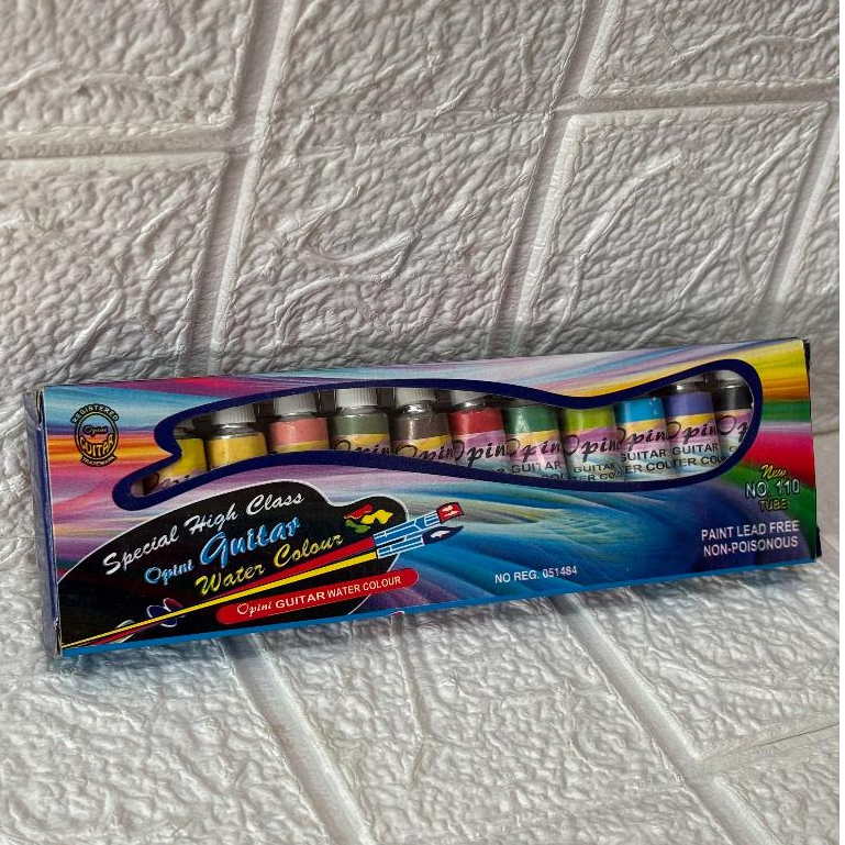 Cat Air / Water Color OPINI GUITAR 12 Warna