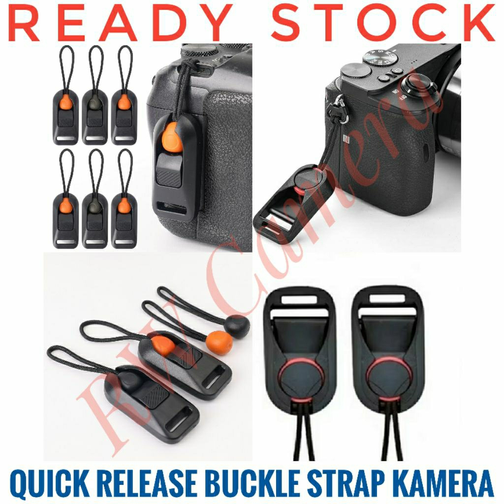Konektor Quick Release Buckle Strap Camera Kamera Connector sambungan Hand Strap Kamera Model Peak D