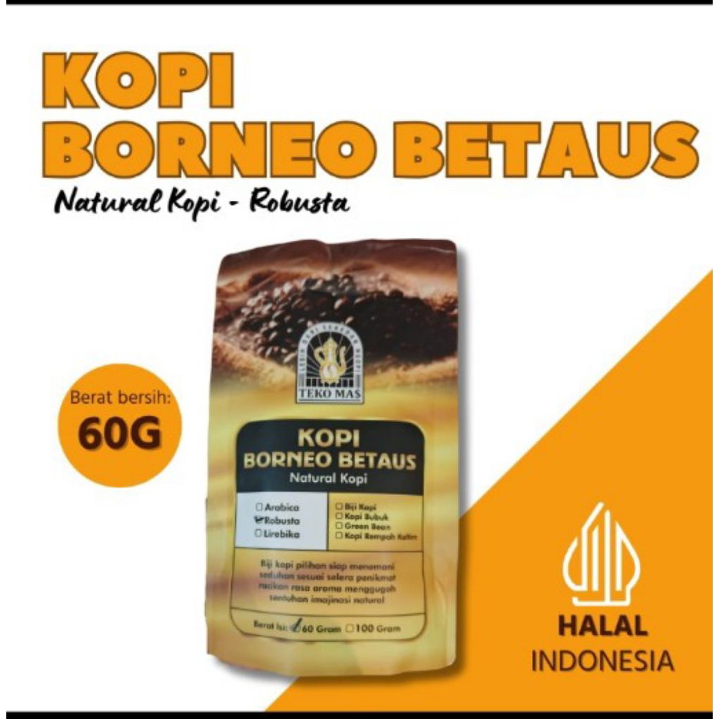 

Kopi Borneo Betaus | Kopi Bubuk Asli Kalimantan | Aroma Khas & Rasa Premium