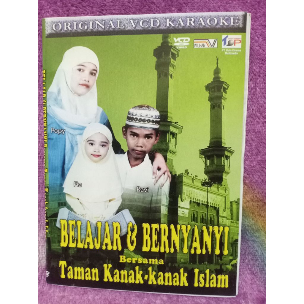 VCD ANAK BELAJAR & BERNYANYI