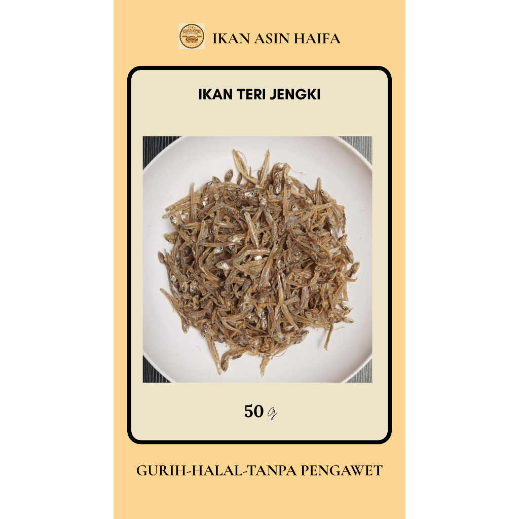 

Ikan Teri jengki lezat 100% Tanpa Pengawet