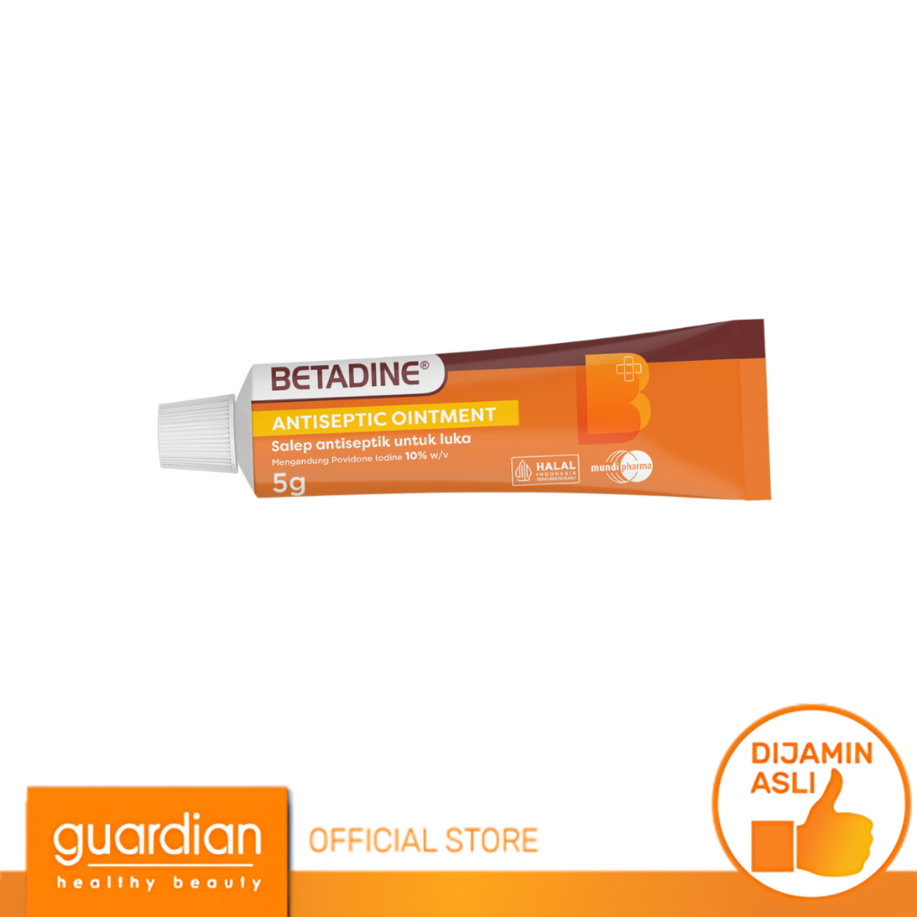 Betadine Ointment Salep Luka Antiseptik 5Gr