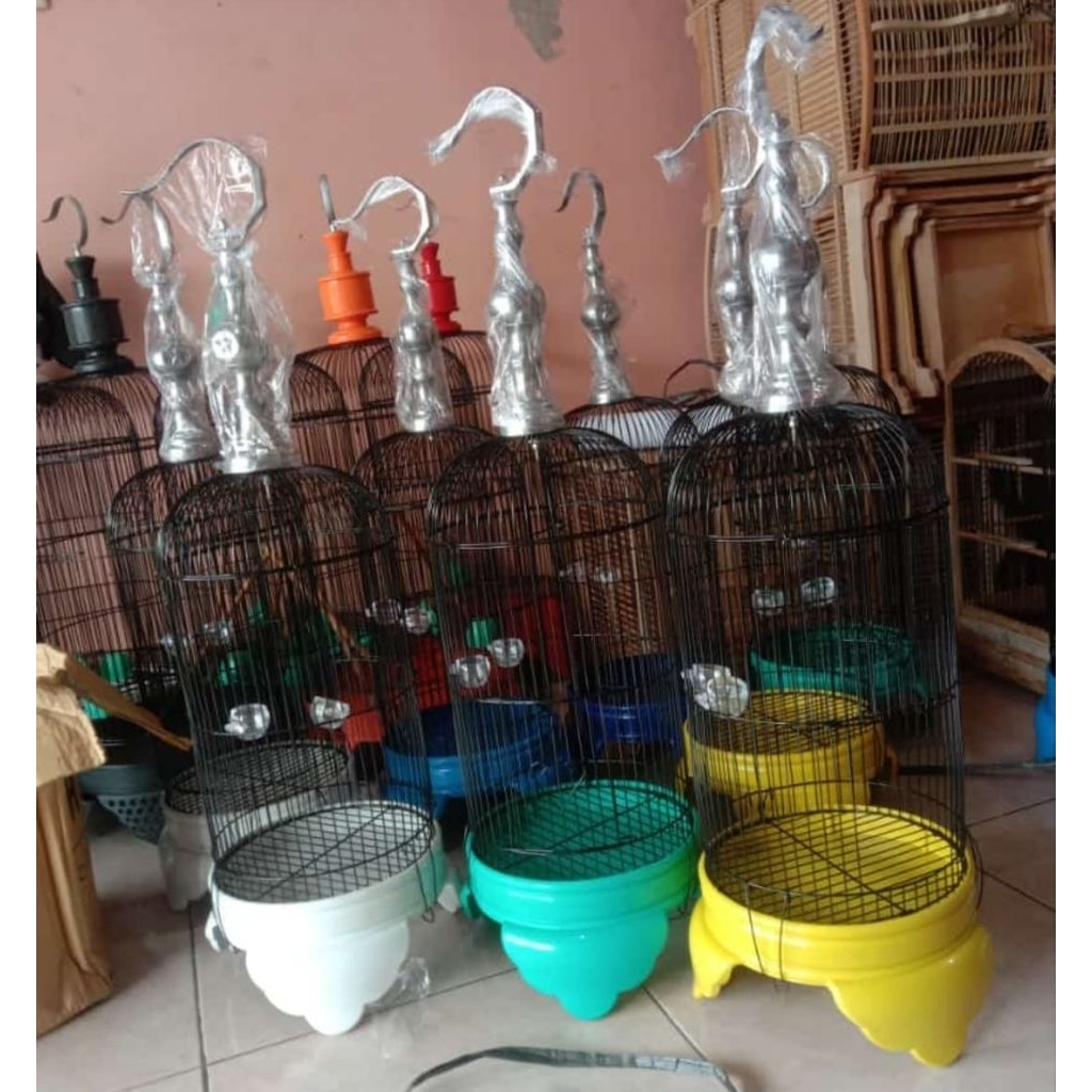 KANDANG BESI HELOPET PVC KANDANG BURUNG KONIN PLECI DLL
