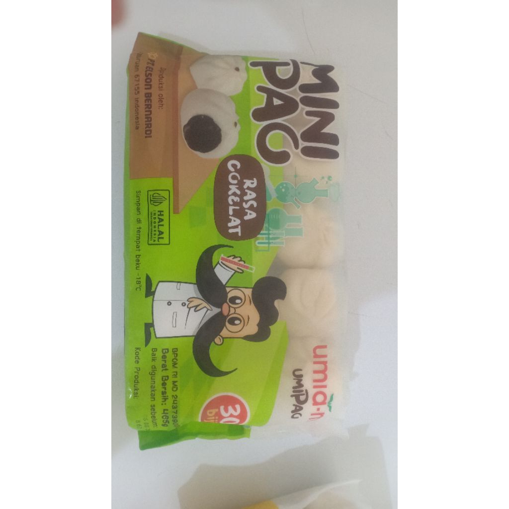 

Minipao coklat 30 pc