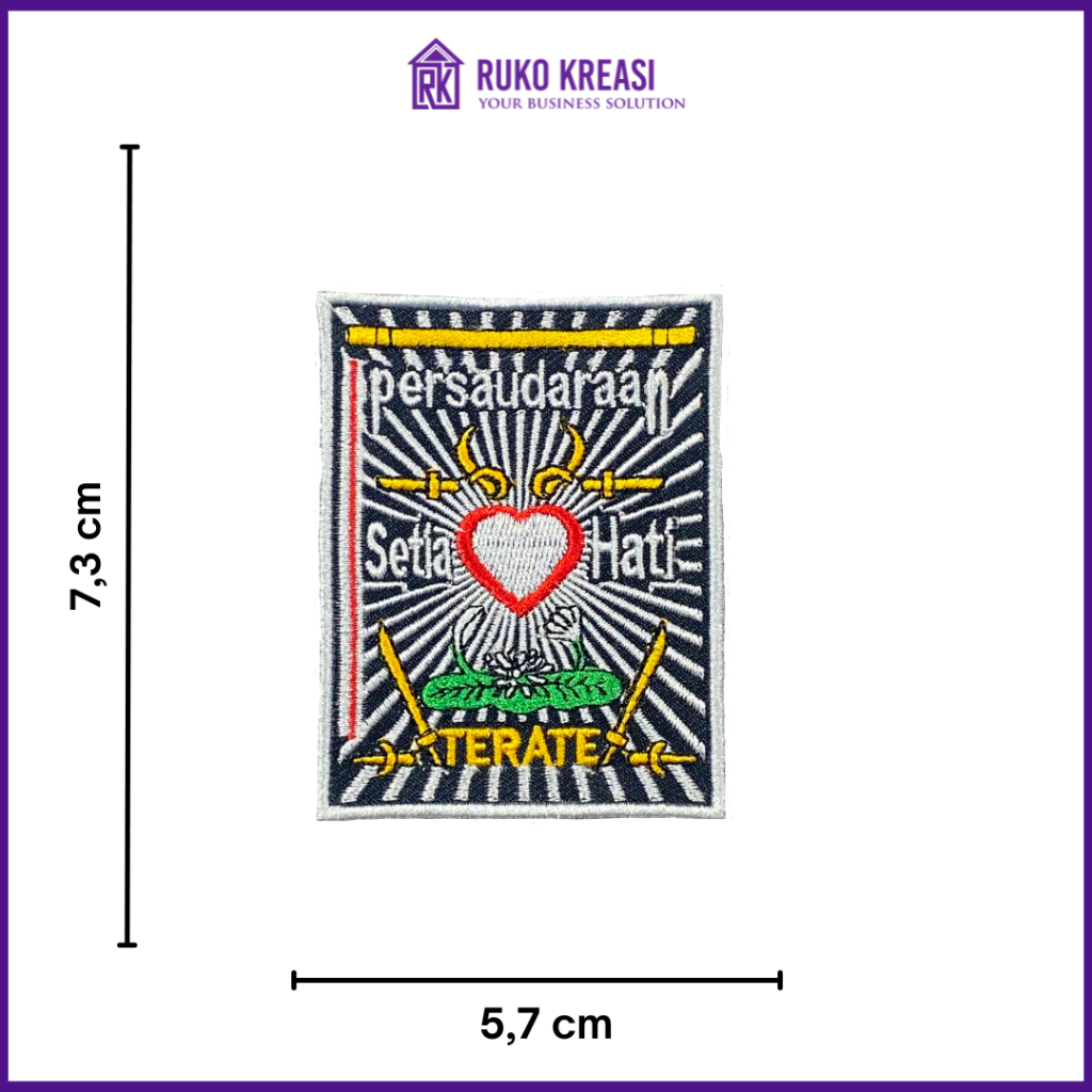 "No SPayLater" Bet PSHT- Bet PSHT kecil - Persaudaraan Sehati-Setia Hati Terate-Bet PSHT bordir-Bet 
