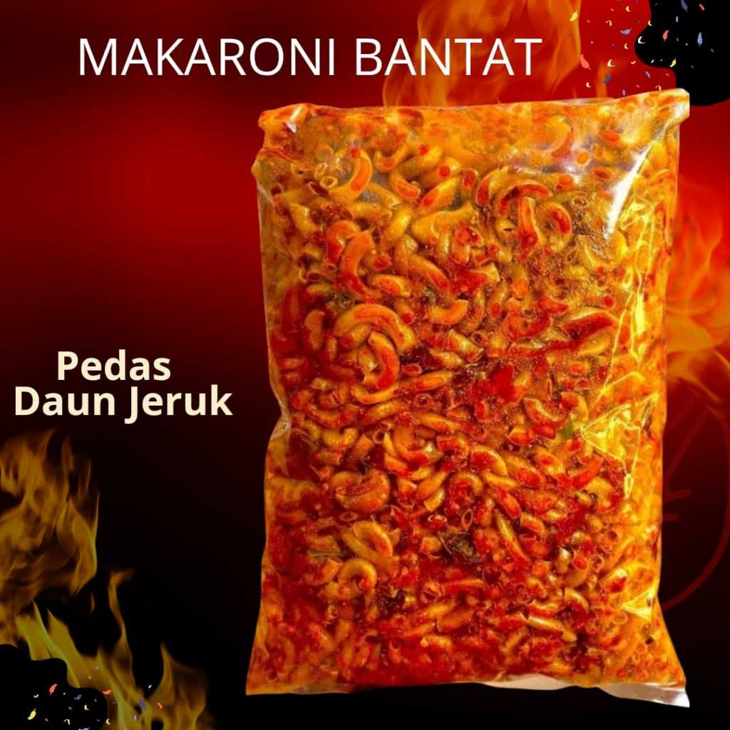 

MAKRONI KRIUK CIKRUH PEDAS DAUN JERUK 1KG MURAH ENAK