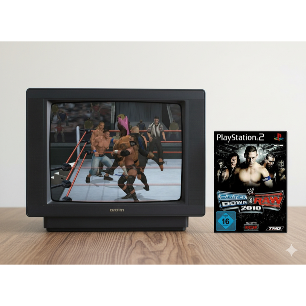 [ Game PS2 Playstation 2 ] WWE Smackdown vs. Raw 2010