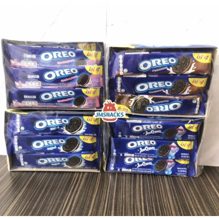 

Oreo Biskuit Sachet isi (12 x 35gr) Ecer Per Box