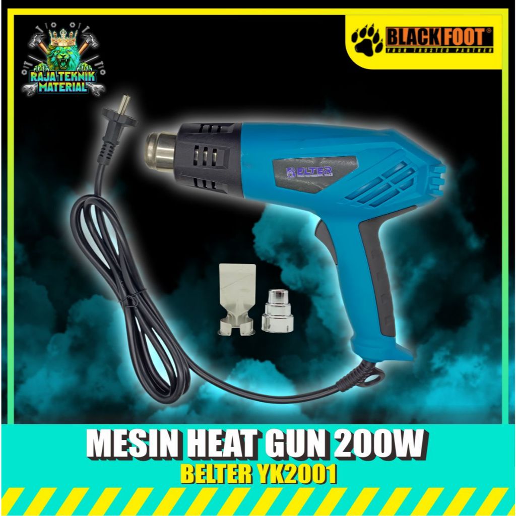 [ADA GARANSI] BELTER Mesin Heat Gun 2000W / Hot Gun Blower Gun Panas Mesin Pemanas Alat Pasang Stike