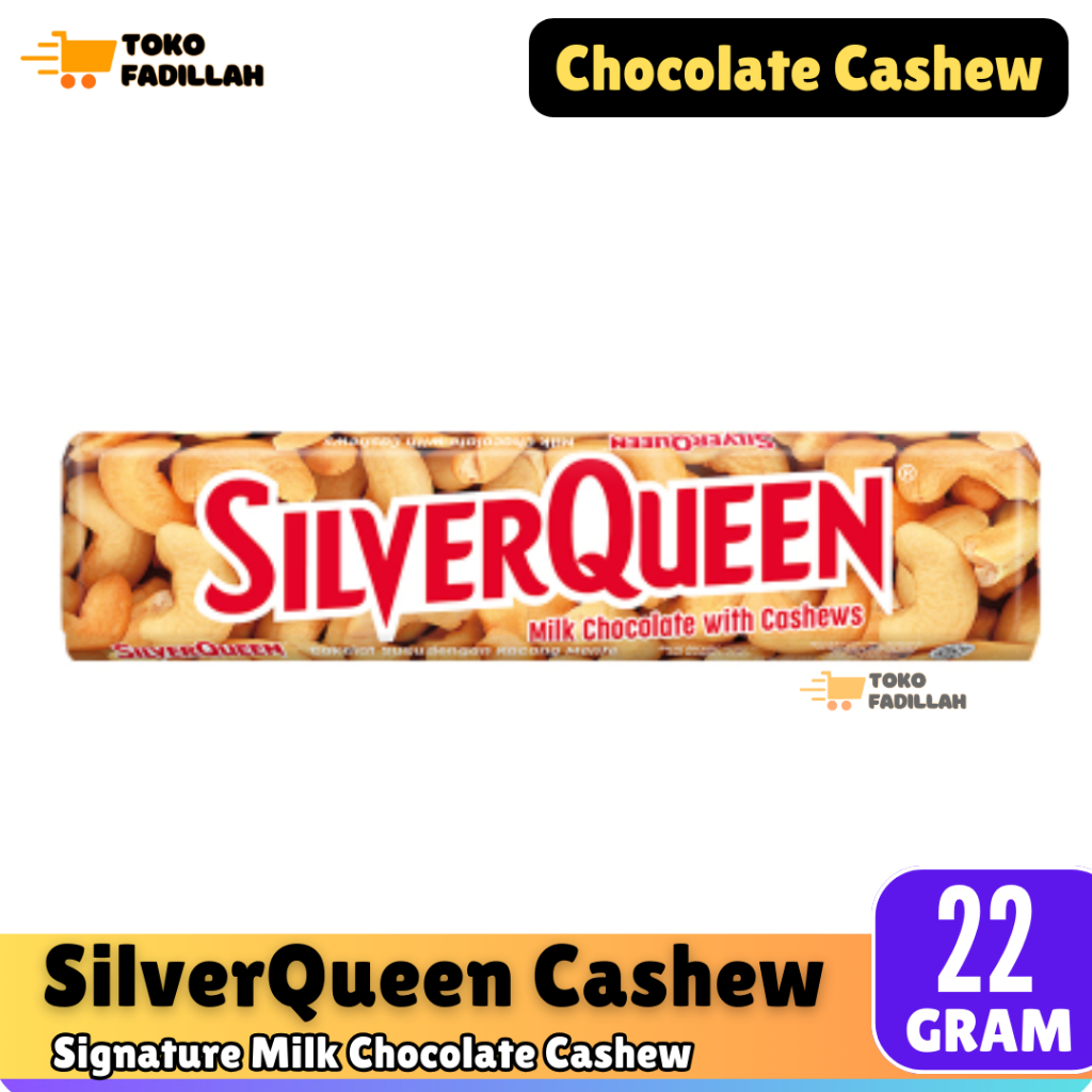 

SilverQueen Cokelat Susu Batang Cashew 22 gr