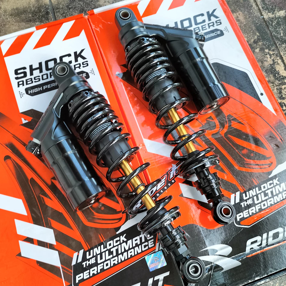 Shock Tabung Ride it GP 277 RDC double klik 280 320 340 mm shockbreaker skok belakang tabung CB Gl M
